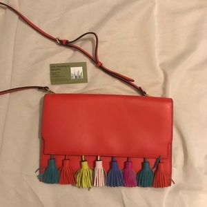 Rebecca minkoff tassel crossbody.